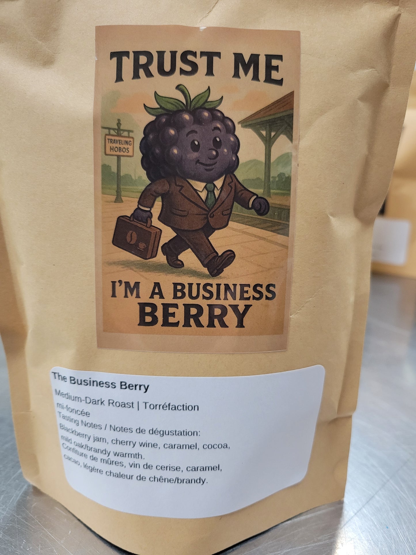The Business Berry Medium Dark Roast